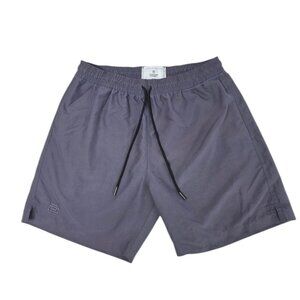 Reigning Champ Men's Unlined Athletic Hybrid Shorts, Grey, Pull On, Size M